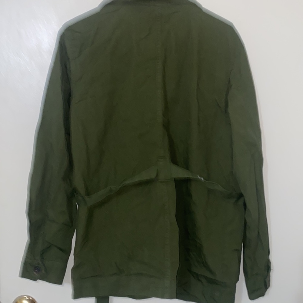Army green utility jacket 🧥 - Picture 3 of 7